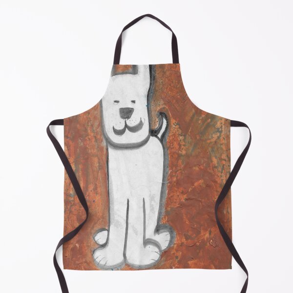 Item preview, White dog - 1 designed and sold by walterfest.