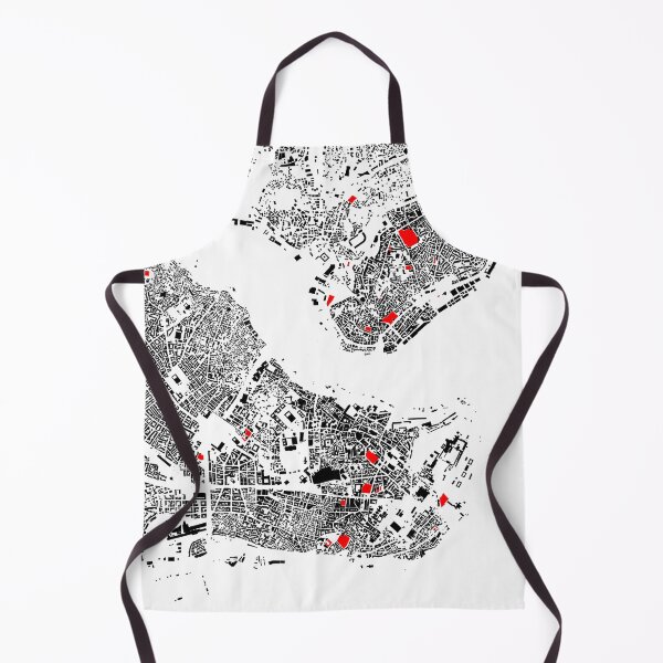 Item preview, Map of Istanbul, Turkey, with its schools in color designed and sold by jean-nicolas.