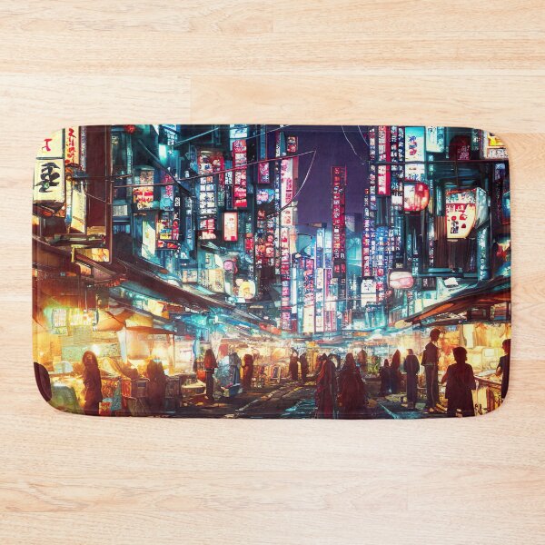 Item preview, Kaohsiung - Night Market Streets at Night Taiwan TW designed and sold by Y2Bot.