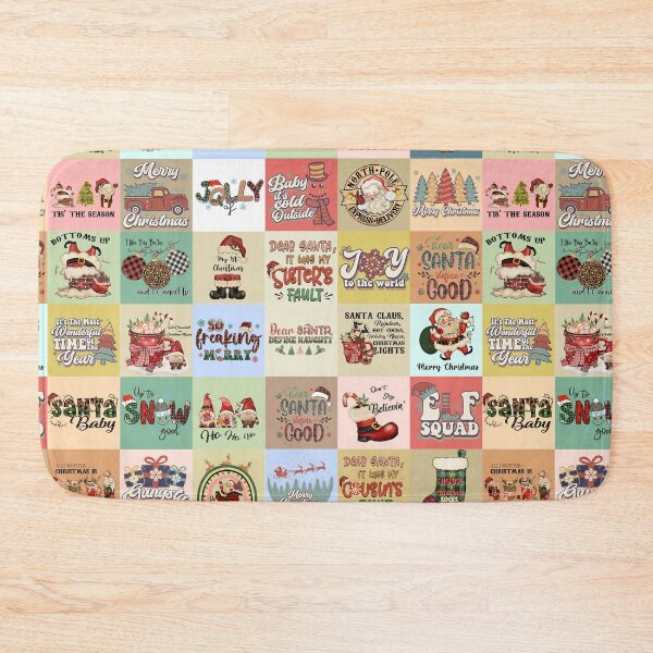Item preview, Christmas Patchwork Vintage Pattern designed and sold by Yourfavshop600.