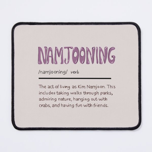 Item preview, Namjooning - RM designed and sold by Blissful Brushes.