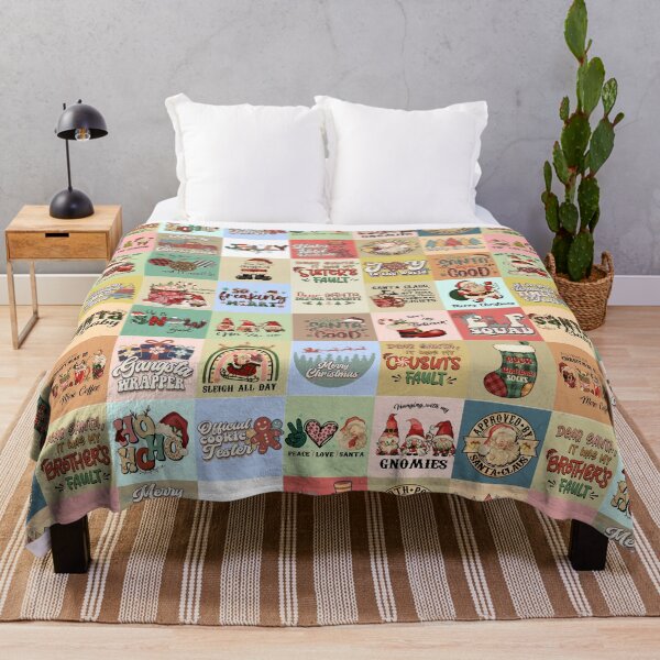 Item preview, Christmas Patchwork Vintage Pattern designed and sold by Yourfavshop600.