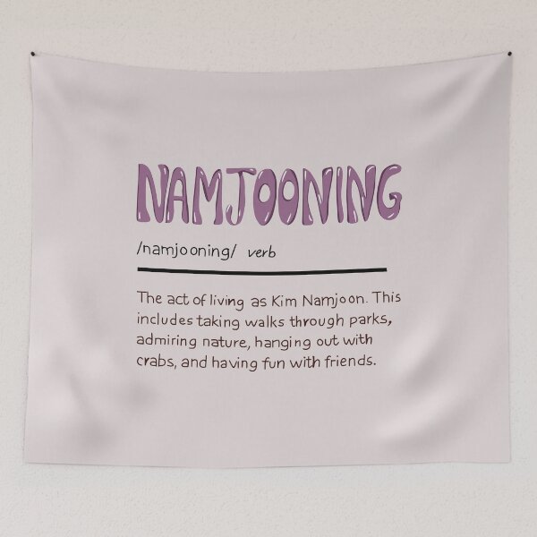 Item preview, Namjooning - RM designed and sold by Blissful Brushes.