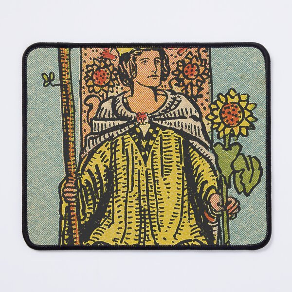 Item preview, Queen of Wands - Minor Arcana designed and sold by Hanna Hanuman.