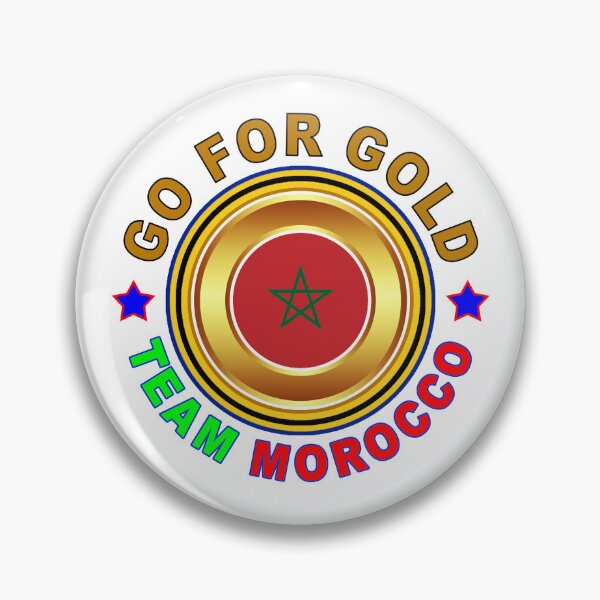 Item preview, GO FOR GOLD TEAM MOROCCO | World cup Design designed and sold by TeeEmpire.