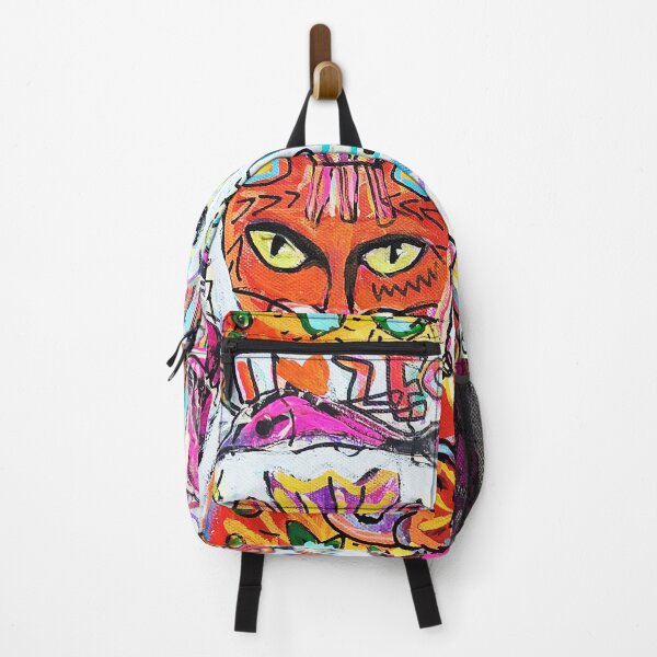 Item preview, Cat princess abstract Original painting Design designed and sold by VolynskaDesign.