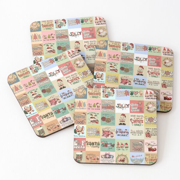 Item preview, Christmas Patchwork Vintage Pattern designed and sold by Yourfavshop600.