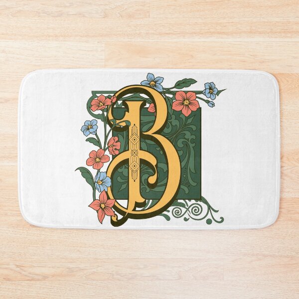 Item preview, Art Nouveau Letter B, Ornamental Letter B, Art Deco designed and sold by NatureFood.