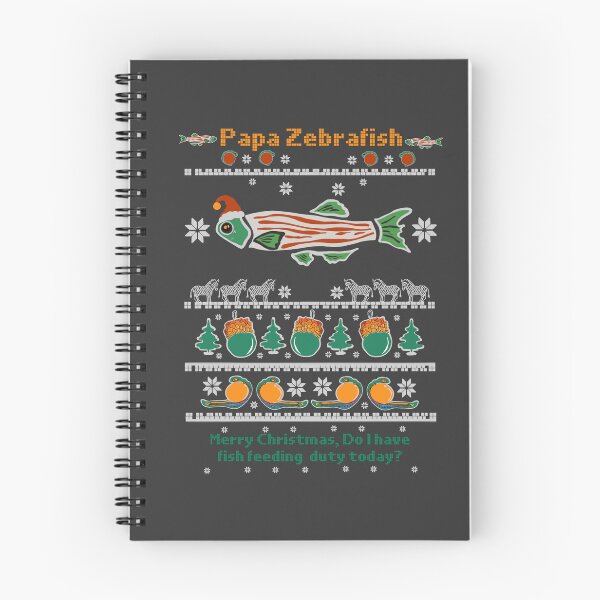 Item preview, Papa Zebrafish ugly Christmas sweater  designed and sold by priyankaoberoi.