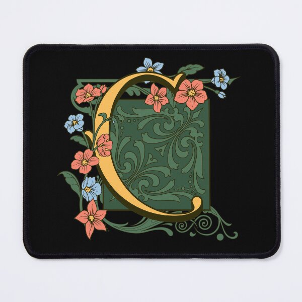 Item preview, Art Nouveau Letter C, Ornamental Letter C, Art Deco designed and sold by NatureFood.