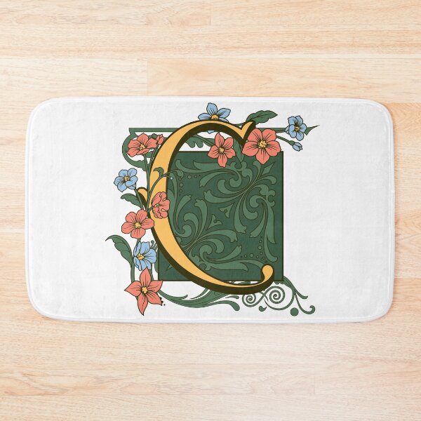 Item preview, Art Nouveau Letter C, Ornamental Letter C, Art Deco designed and sold by NatureFood.