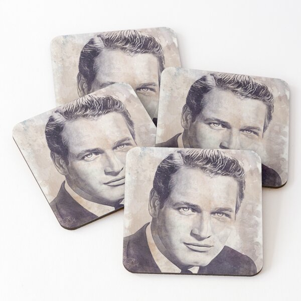 Item preview, Paul Newman Art - vintage watercolor - D41 designed and sold by DecoVintage.