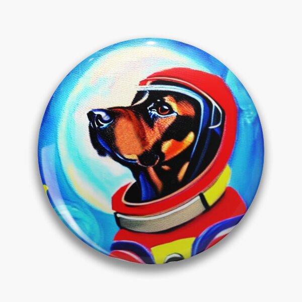 Aperçu de l'œuvre Chien cosmo scaphandre rouge créée et vendue par Lord-M.