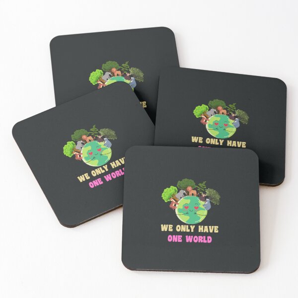 Item preview, WE ONLY HAVE ONE WORLD designed and sold by starfishstuff.