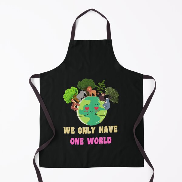 Item preview, WE ONLY HAVE ONE WORLD designed and sold by starfishstuff.