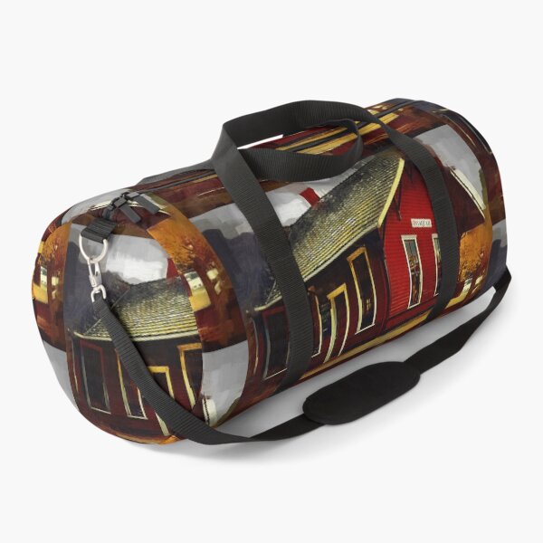 Item preview, Red Railroad Station designed and sold by KirtTisdale.
