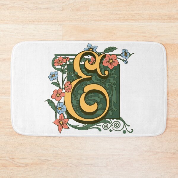 Item preview, Art Nouveau Letter E, Ornamental Letter E, Art Deco designed and sold by NatureFood.