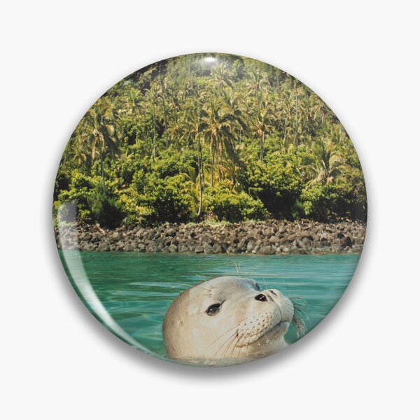 Item preview, Kolohe - the playful Monk Seal designed and sold by Glenn Schot.