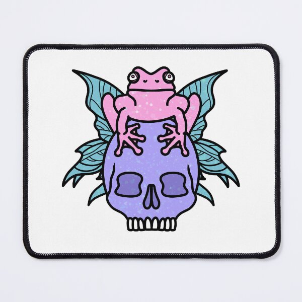 Item preview, Frog Fairy Skull designed and sold by pizzafairy.