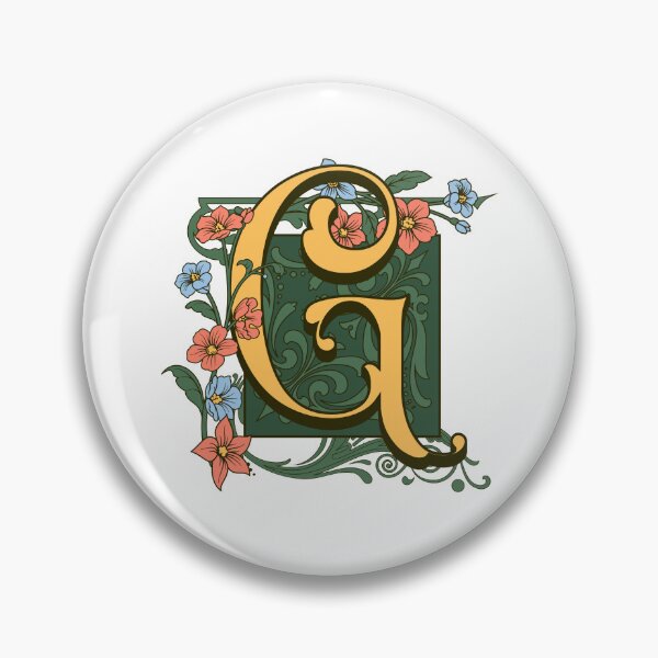 Item preview, Art Nouveau Letter G, Ornamental Letter G, Art Deco designed and sold by NatureFood.