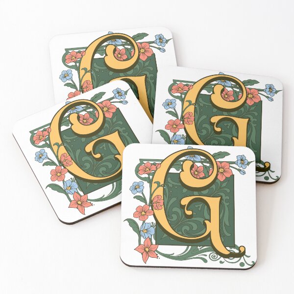 Item preview, Art Nouveau Letter G, Ornamental Letter G, Art Deco designed and sold by NatureFood.