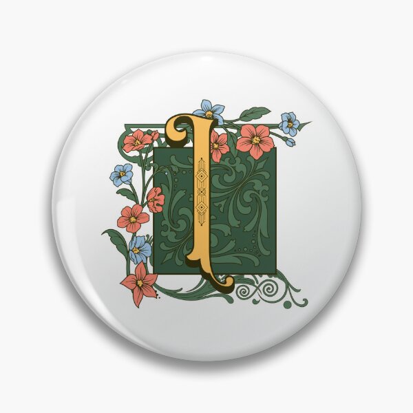 Item preview, Art Nouveau Letter I, Ornamental Letter I, Art Deco designed and sold by NatureFood.