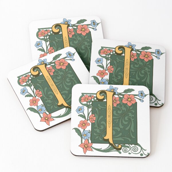 Item preview, Art Nouveau Letter I, Ornamental Letter I, Art Deco designed and sold by NatureFood.