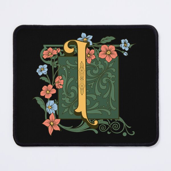 Item preview, Art Nouveau Letter I, Ornamental Letter I, Art Deco designed and sold by NatureFood.