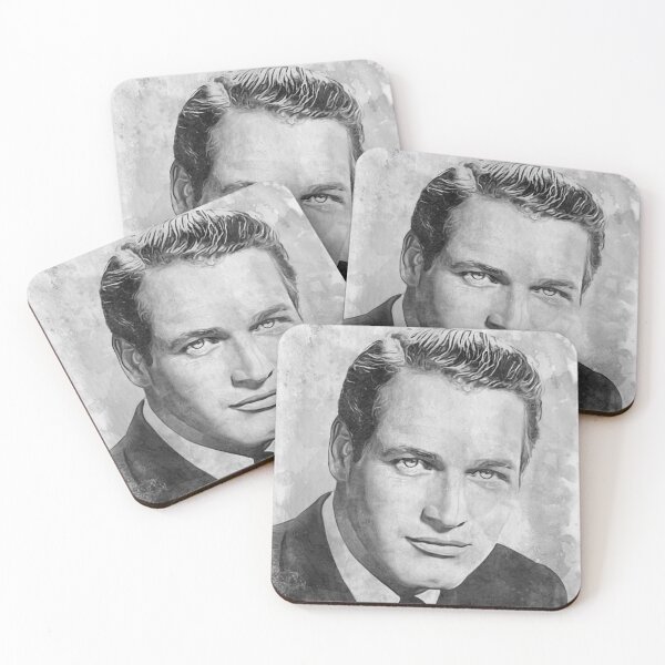 Item preview, Paul Newman Art - watercolor bw - D42 designed and sold by DecoVintage.