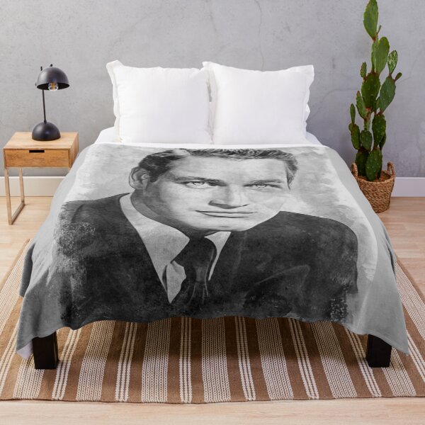 Item preview, Paul Newman Art - watercolor bw - D42 designed and sold by DecoVintage.