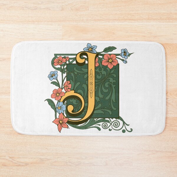 Item preview, Art Nouveau Letter J, Ornamental Letter J, Art Deco designed and sold by NatureFood.