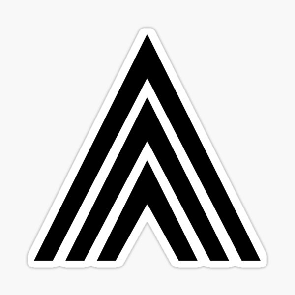 Whallen (Black) Sticker