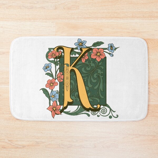 Item preview, Art Nouveau Letter K, Ornamental Letter K, Art Deco designed and sold by NatureFood.