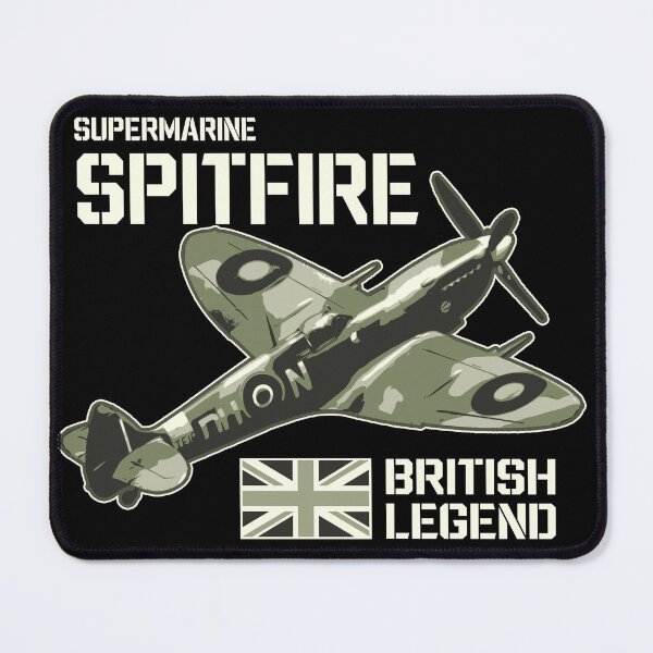 Item preview, Spitfire Fighter Aircraft RAF Plane WW2 Aeroplane British Legend designed and sold by DigitalBadger.