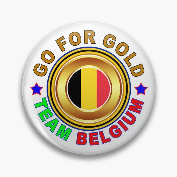 Item preview, GO FOR GOLD TEAM BELGIUM | World cup Design designed and sold by TeeEmpire.