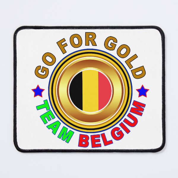Item preview, GO FOR GOLD TEAM BELGIUM | World cup Design designed and sold by TeeEmpire.