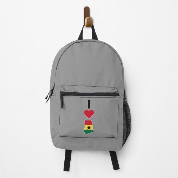Item preview, I Love Ghana Vertical I Heart Ghanaian National Flag Map designed and sold by SportsStars.