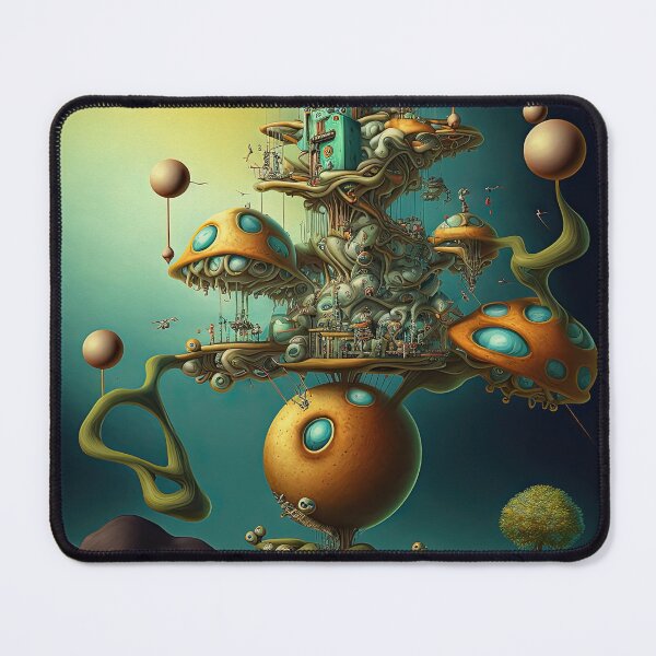 Item preview, Strange house in fantasy art look designed and sold by mrlongfield.