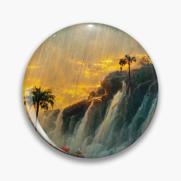Item preview, Tropical Waterfall designed and sold by ParadiseSlice.