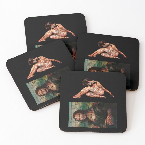 Item preview, "Art Is Mysterious" Digital Collage designed and sold by Raven’s Wing Studio.