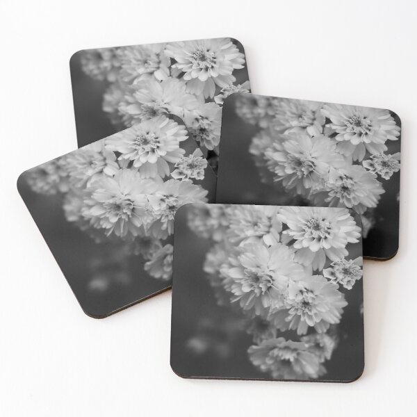 Item preview, Black and White Macro Botanical Photography designed and sold by OnHeathAndMoor.