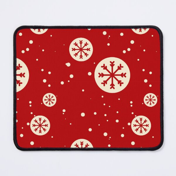 Item preview, beige snowflakes christmas pattern designed and sold by Ali K. Alobaidi.