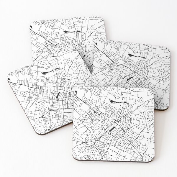 Item preview, Cheltenham, England Street Map designed and sold by InkistPrints.