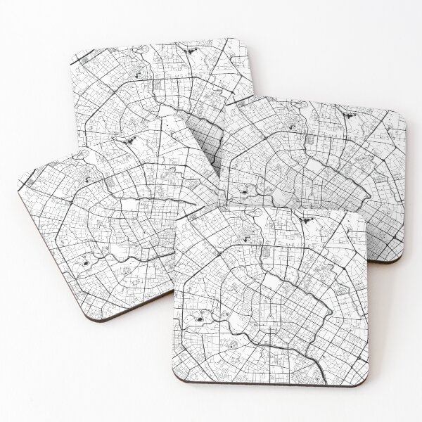 Item preview, Chengdu, China Street Map designed and sold by InkistPrints.