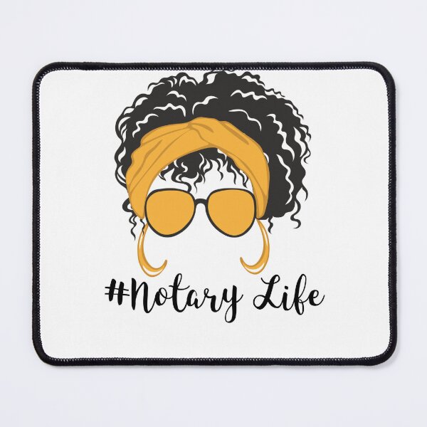 Item preview, Messy Bun Notary Life designed and sold by Loveart60.
