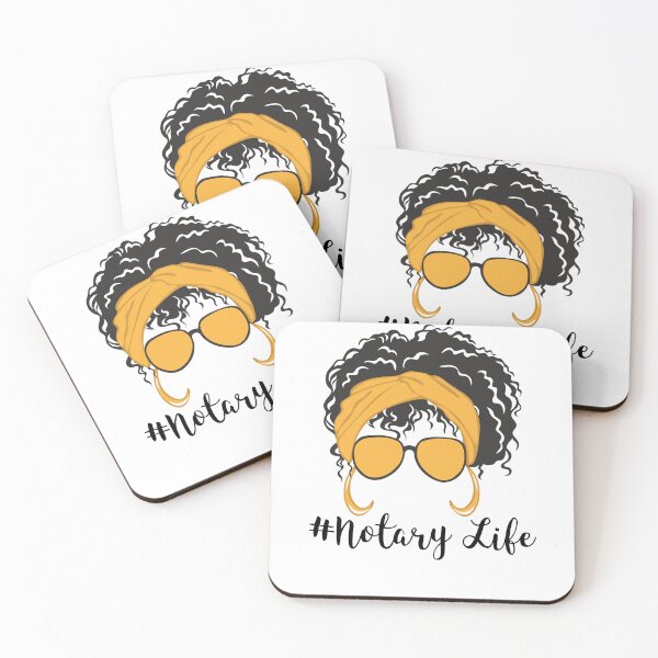 Item preview, Messy Bun Notary Life designed and sold by Loveart60.