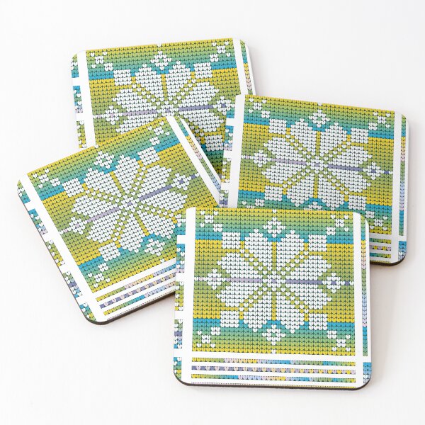 Item preview, beige snowflakes christmas pattern designed and sold by Ali K. Alobaidi.
