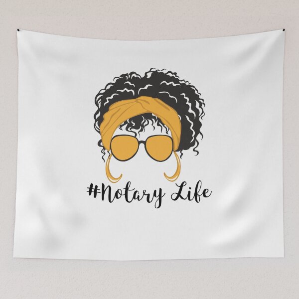 Item preview, Messy Bun Notary Life designed and sold by Loveart60.