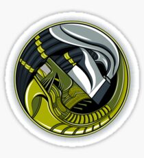 Alien Yang Sticker