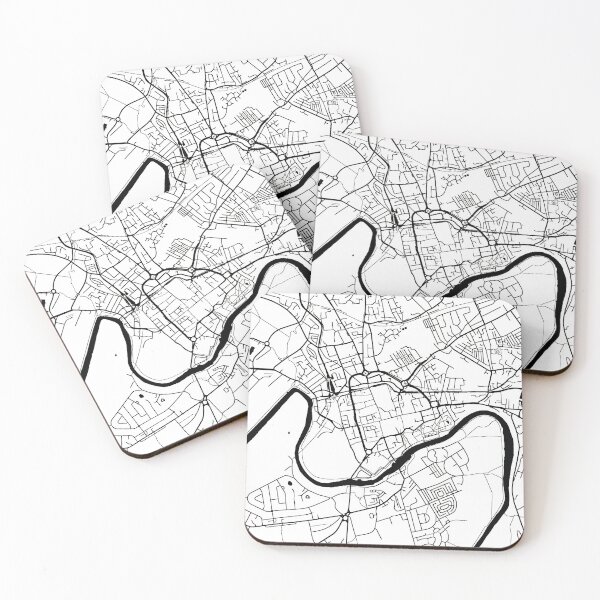 Item preview, Chester, England Street Map designed and sold by InkistPrints.